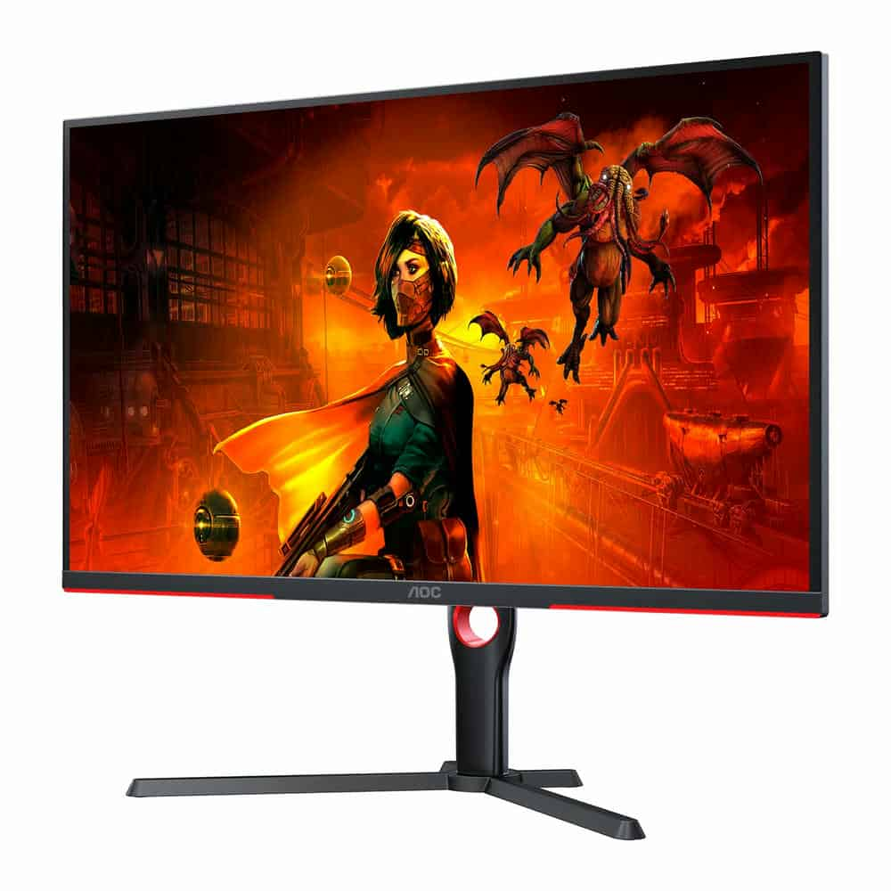 (image for) AOC U32G3X/BK 31.5" Ultra HD 144Hz Adaptive Sync Gaming Monitor